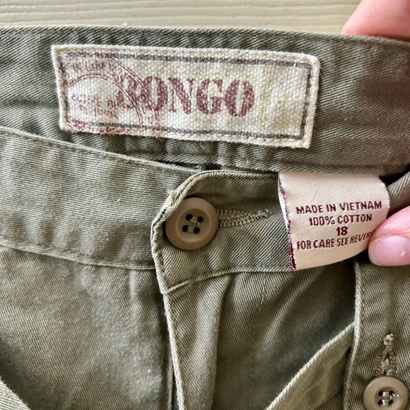 NWT BONGO Military Cargo Pants 90’s Y2K RARE VINTAGE Find Year 2003 - Picture 3 of 10